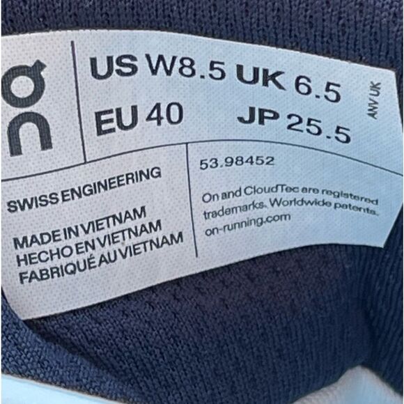 New On cloud shoes Womens Size 8.5 - Picture 11 of 12